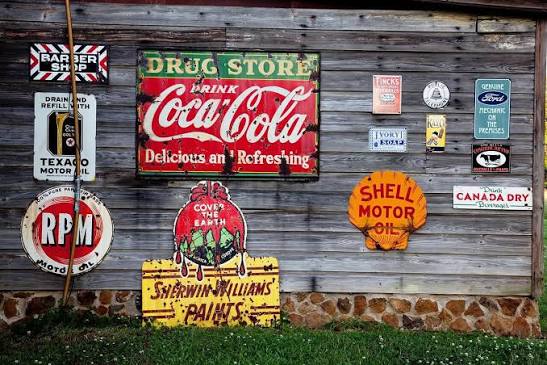 Vintage Advertising Signs
